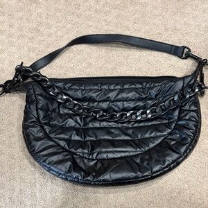 THINK ROYLN Black Quilted Shoulder Bag